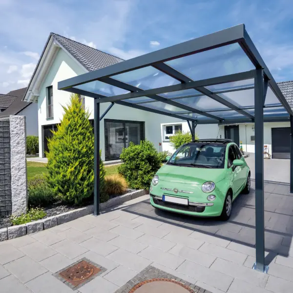 4296303 carport premium anthrazit pc klar
