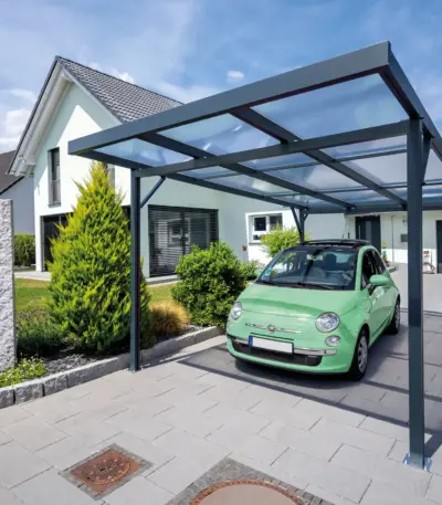 4296303 carport premium anthrazit pc klar