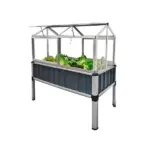 frühbeet aufsatz pflanzenbeet hochbeet aluminium