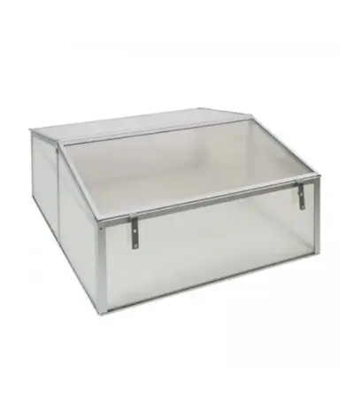 frühbeet aufsatz pflanzenbeet hochbeet aluminium