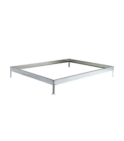 aluminium fundamentrahmen | für gewächshaus kollem