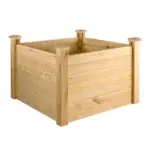 holzhochbeet viereckig