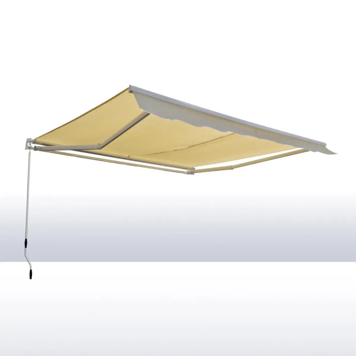 markise beige offen