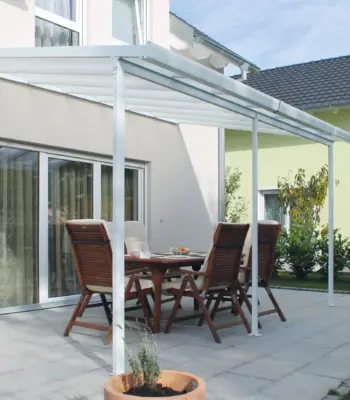 terrassendach weiss gutta