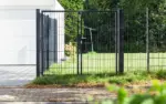 doppelstabmattenzaun tor | 2 flg. | industrietor