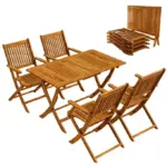 gartenmöbelset gartensitzgruppe komfort 5 tlg akazienholz