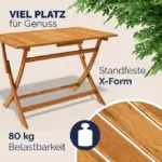 gartenmöbelset gartensitzgruppe komfort 5 tlg akazienholz