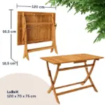 gartenmöbelset gartensitzgruppe komfort 5 tlg akazienholz