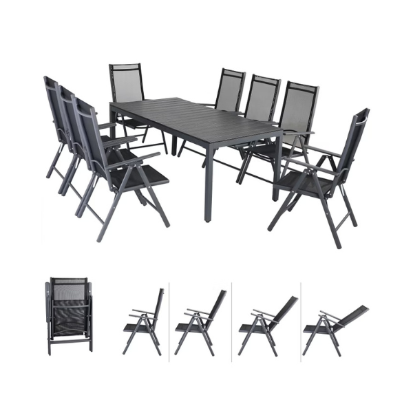 gartenmöbelset gartensitzgruppe komfort 5 tlg akazienholz