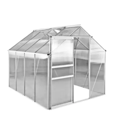 gewächshaus | frühbeet pflanzenhaus | 1 fenster | 190x190x195