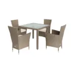 garten sitzgruppe | 3 tlg | akazienholz | klappbar