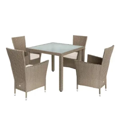 garten sitzgruppe | 3 tlg | akazienholz | klappbar