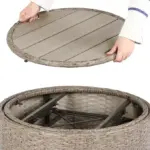 polyrattan sonneninsel Ø185cm in vers. varianten