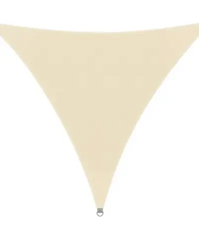 sonnensegel hdpe | 3x3x3m | dreieck | creme