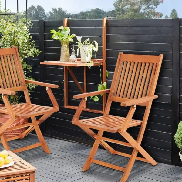garten sitzgruppe klappbar 3 tlg akazienholz fsc® zertifiziert (kopie)