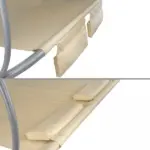 doppelliege palma beige