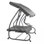 hollywoodschaukel 3 sitzer grau