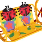 kinder hollywoodschaukel marienkäfer | für kinder mit 3 punkt gurten