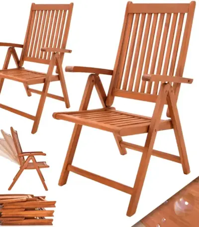 klappstuhl vanamo 2er und 4er set eukalyptus fsc® zertifiziert