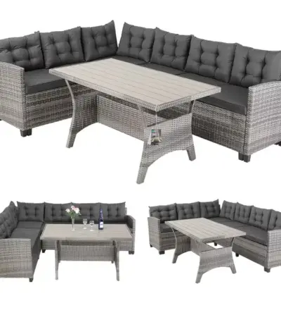 polyrattan ecklounge porto