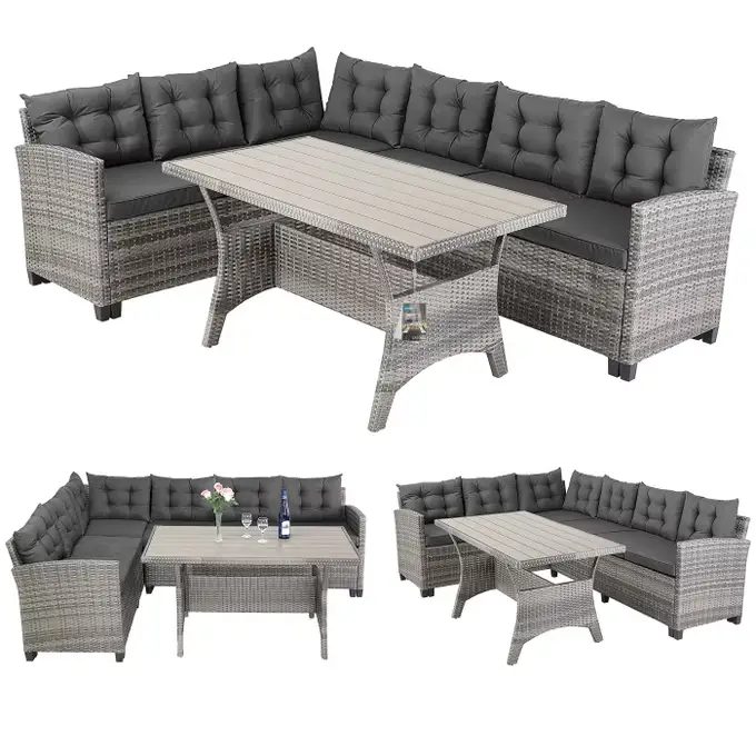 polyrattan ecklounge porto