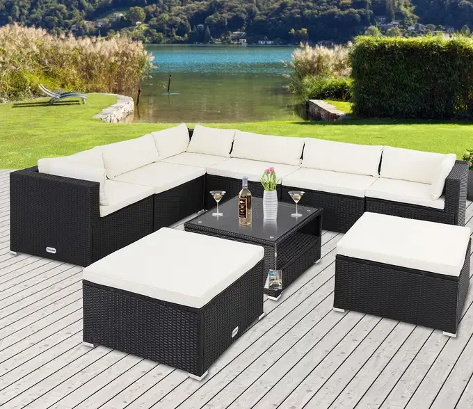 polyrattan ecklounge xxl detail3