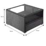polyrattan ecklounge xxxl detail4