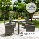 polyrattan gartenmöbel bali 9 tlg schwarz (kopie)