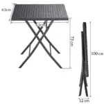 polyrattan garten sitzgruppe schwarz 3 tlg