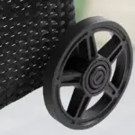 polyrattan sonnenliege schwarz14