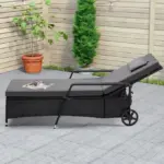 polyrattan sonnenliege schwarzanthrazit4