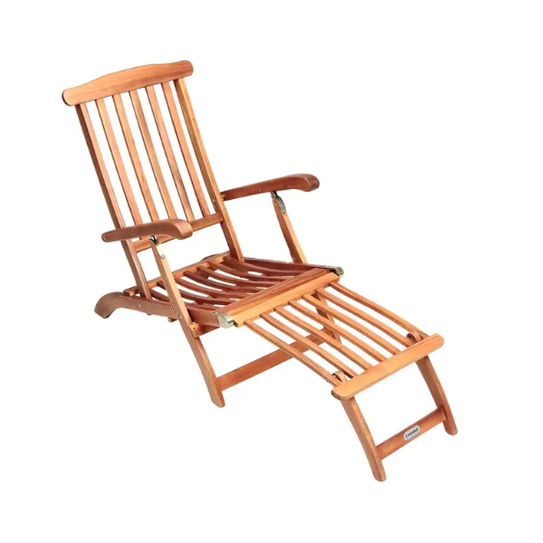 sonnenliege king 169x54x95cm akazienholz fsc® zertifiziert