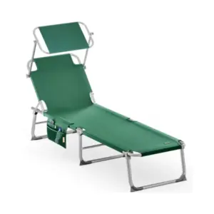 alu sonnenliege atlas 210x61x35cm sonnendach vers. farben