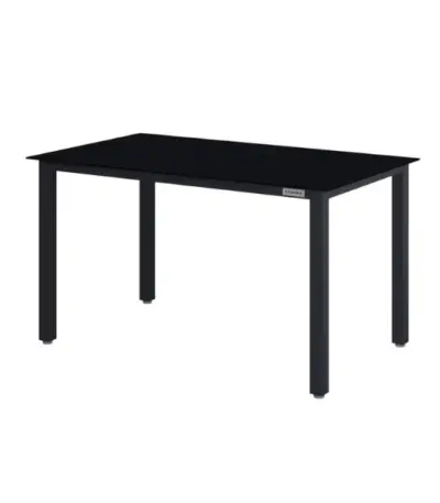 gartentisch bern alu 150x90x75cm anthrazit