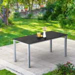 alu gartentisch silber bern