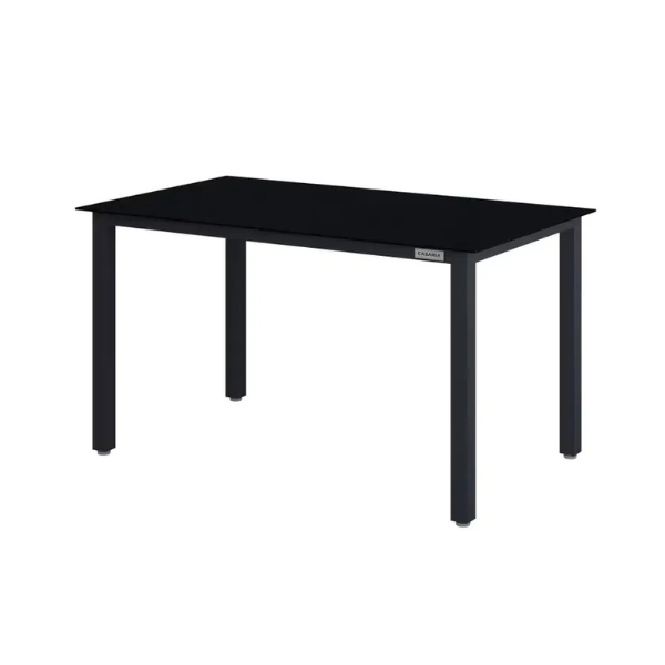 gartentisch bern alu 150x90x75cm anthrazit