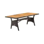 gartentisch bern alu 150x90x75cm anthrazit