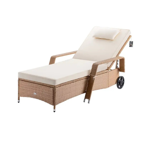alu sonnenliege atlas 210x61x35cm sonnendach vers. farben