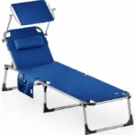sonnenliege atlas 210x61x35cm alu sonnendach vers. farben